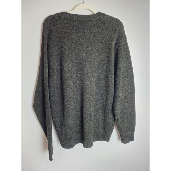 Pendleton mens Shetland wool cardigan sz L Academia grandpa preppy extra button - Picture 3 of 7